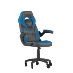 Flash Furniture X10 Gaming Chair Racing Office Computer PC Adjustable Chair With Flip-up Arms And Transparent Roller Wheels -Flash Furniture GUEST 71cdac8d 07ca 4053 9197 3f330d10ff93