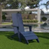 Flash Furniture Sawyer Modern All-Weather Poly Resin Wood Adirondack Chair With Foot Rest 1 Flash Furniture Sawyer Modern All-Weather Poly Resin Wood Adirondack Chair With Foot Rest -Flash Furniture GUEST 72cde34a b224 4fe2 8be1 8ed701ba0ff2