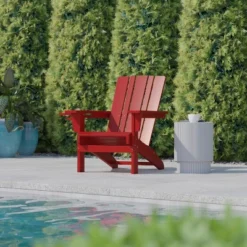 Flash Furniture Halifax Adirondack Chair With Cup Holder, Weather Resistant HDPE Adirondack Chair 18 Flash Furniture Halifax Adirondack Chair With Cup Holder, Weather Resistant HDPE Adirondack Chair -Flash Furniture GUEST 74a7463f bc33 47a3 b29a 39077f9a44e1