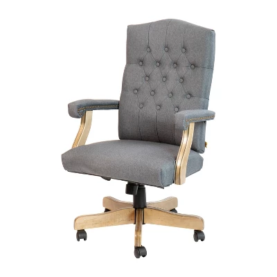Flash Furniture Martha Washington Executive Swivel Office Chair With Arms 13 Flash Furniture Martha Washington Executive Swivel Office Chair With Arms - Image 11
