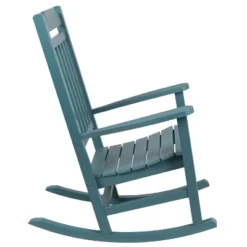 Flash Furniture Winston All-Weather Poly Resin Wood Rocking Chair -Flash Furniture GUEST 75957bdb bbd6 434a b27d 924e4cec7fdd