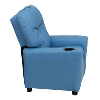Flash Furniture Contemporary Kids Recliner With Cup Holder 13 Flash Furniture Contemporary Kids Recliner With Cup Holder - Image 11