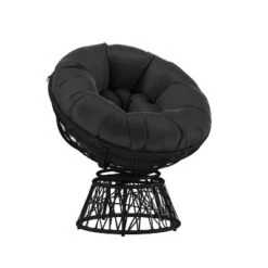Flash Furniture Bowie Comfort Series Swivel Patio Chair With Cushion -Flash Furniture GUEST 76cafcc1 2bbe 494d 85a8 d1d1d0e3b092
