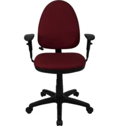 Flash Furniture Mid-Back Fabric Multifunction Swivel Ergonomic Task Office Chair With Adjustable Lumbar Support And Adjustable Arms -Flash Furniture GUEST 77b22aad 0f5d 4e08 bd39 6a493319b574