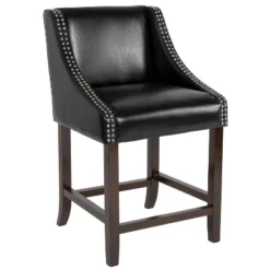 Flash Furniture Carmel Series 24" High Transitional Wood Counter Height Stool With Accent Nail Trim 25 Flash Furniture Carmel Series 24" High Transitional Wood Counter Height Stool With Accent Nail Trim -Flash Furniture GUEST 77bf27a7 fe98 4ac7 a5c0 f58c5c8a4e58