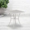 Flash Furniture Oia Commercial Grade Square Patio Table