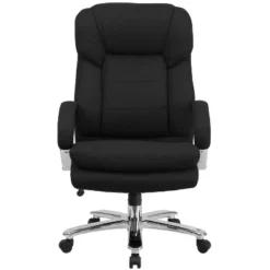 Flash Furniture HERCULES Series 24/7 Intensive Use Big & Tall 500 Lb. Rated Executive Swivel Ergonomic Office Chair With Loop Arms -Flash Furniture GUEST 7b4ac25b 4c5f 47ad a98d aa9a9686e06c