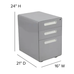 Flash Furniture Ergonomic 3-Drawer Mobile Locking Filing Cabinet With Anti-Tilt Mechanism And Hanging Drawer For Legal & Letter Files 22 Flash Furniture Ergonomic 3-Drawer Mobile Locking Filing Cabinet With Anti-Tilt Mechanism And Hanging Drawer For Legal & Letter Files -Flash Furniture GUEST 7e6f3ffa e996 4c41 84ac c69ecb625250