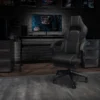 Flash Furniture X40 Gaming Chair Racing Ergonomic Computer Chair With Fully Reclining Back/Arms, Slide-Out Footrest, Massaging Lumbar -Flash Furniture GUEST 7eab4648 f426 448d 9e56 9b70fa5d3dc8