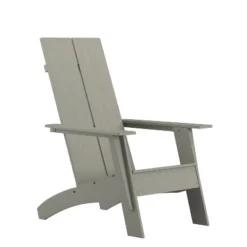 Flash Furniture Sawyer Modern All-Weather Poly Resin Wood Adirondack Chair -Flash Furniture GUEST 7f7b36b5 7461 4a9c ab03 f9fcf23edfbb