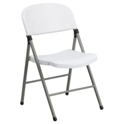 Flash Furniture HERCULES Series White Plastic Folding Chairs | Set Of 2 Lightweight Folding Chairs With Gray Frame 21 Flash Furniture HERCULES Series White Plastic Folding Chairs | Set Of 2 Lightweight Folding Chairs With Gray Frame -Flash Furniture GUEST 806d7c5a 1b8b 419a 8bf5 91abe3351d86