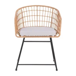 Flash Furniture Devon 3-Piece Patio Bistro Set, Indoor/Outdoor Rattan Rope Chairs, Acacia Wood Top Table & Seat Cushions 22 Flash Furniture Devon 3-Piece Patio Bistro Set, Indoor/Outdoor Rattan Rope Chairs, Acacia Wood Top Table & Seat Cushions -Flash Furniture GUEST 820da761 921f 4a02 bff7 20ce64f59846