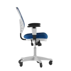 Flash Furniture Nicholas Mid-Back Multifunction Executive Swivel Ergonomic Office Chair With Adjustable Arms And Transparent Roller Wheels -Flash Furniture GUEST 827b93b9 95a2 4422 a3c2 ad620ee4d7b4