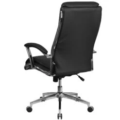 Flash Furniture High Back Designer Smooth Upholstered Executive Swivel Office Chair With Chrome Base And Arms -Flash Furniture GUEST 8486e00e dcc4 4979 b997 7001796e37d6