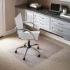 3'9"x4'5" Rectangle Solid Office Chair Mat Clear - Flash Furniture -Flash Furniture GUEST 85887d9b dd68 4df7 a115 7749cfed9fe9
