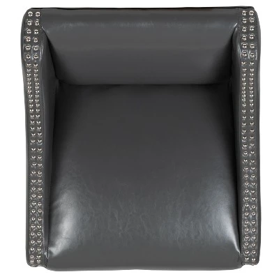 Flash Furniture Carmel Series 24" High Transitional Wood Counter Height Stool With Accent Nail Trim, Set Of 2 9 Flash Furniture Carmel Series 24" High Transitional Wood Counter Height Stool With Accent Nail Trim, Set Of 2 - Image 7