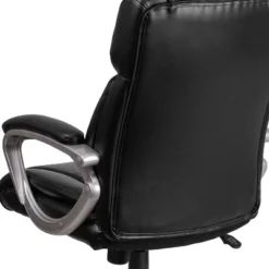 Flash Furniture Mid-Back LeatherSoftSoft Executive Swivel Office Chair With Padded Arms -Flash Furniture GUEST 86f2fdde 4580 405c a7f6 aa1cc2114c78