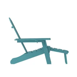 Flash Furniture Newport HDPE Adirondack Chair With Cup Holder And Pull Out Ottoman, All-Weather HDPE Indoor/Outdoor Lounge Chair 23 Flash Furniture Newport HDPE Adirondack Chair With Cup Holder And Pull Out Ottoman, All-Weather HDPE Indoor/Outdoor Lounge Chair -Flash Furniture GUEST 8989f6cd 5d62 48f5 9a18 7c32b8e63828