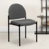 Flash Furniture Comfort Gray Fabric Stackable Steel Side Reception Chair -Flash Furniture GUEST 89d79813 c2df 4223 ad86 53da8950f150