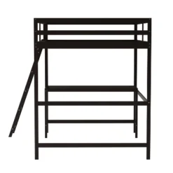 Flash Furniture Riley Loft Bed Frame With Desk, Wooden Bed Frame With Protective Guard Rails & Ladder For Kids And Teens -Flash Furniture GUEST 8a85814e f538 4661 88f6 d5a0b7b39204