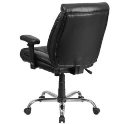 Flash Furniture HERCULES Series Big & Tall 400 Lb. Rated Swivel Ergonomic Task Office Chair With Deep Tufted Seating And Adjustable Arms -Flash Furniture GUEST 8af4c860 6c1f 4646 b1c0 05d933e0b179