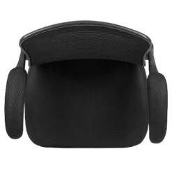 Flash Furniture Mid-Back Black Mesh Ergonomic Drafting Chair With Adjustable Foot Ring And Flip-Up Arms -Flash Furniture GUEST 8d221b60 c0ff 4747 9354 dbef06909f17