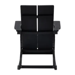 Flash Furniture Finn Modern Commercial Grade All-Weather 2-Slat Poly Resin Rocking Adirondack Chair With Rust Resistant Stainless Steel Hardware - Set Of 2 -Flash Furniture GUEST 8e27a5f6 0d34 4a1f a8d9 0213e1c8b8ee