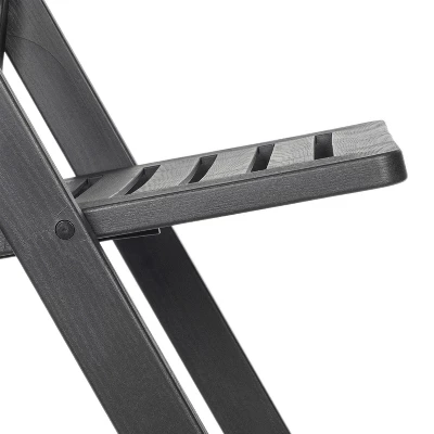 Flash Furniture HERCULES Series 800 Lb. Capacity Resin Folding Chair With Slatted Seat 7 Flash Furniture HERCULES Series 800 Lb. Capacity Resin Folding Chair With Slatted Seat - Image 5