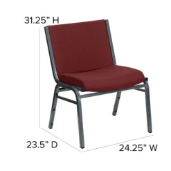 Flash Furniture HERCULES Series Big & Tall 1000 Lb. Rated Fabric Stack Chair 14 Flash Furniture HERCULES Series Big & Tall 1000 Lb. Rated Fabric Stack Chair -Flash Furniture GUEST 8f0a37f9 6908 4d7e 82bf 3b7a2633f7ca