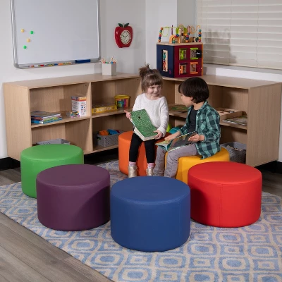 Flash Furniture Soft Seating Flexible Circle For Classrooms And Daycares - 12" Seat Height 5 Flash Furniture Soft Seating Flexible Circle For Classrooms And Daycares - 12" Seat Height - Image 3