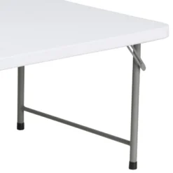 Flash Furniture 4.93-Foot Kid's Granite White Plastic Folding Table -Flash Furniture GUEST 8fc083b6 73c4 4f6b b304 4bbd3c3d2790