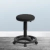 Flash Furniture Black Ergonomic Stool With Foot Ring -Flash Furniture GUEST 8fde0b61 02cd 474c 848d d1a2201a0deb