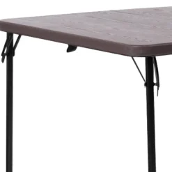 Flash Furniture 2.83-Foot Square Bi-Fold Plastic Folding Table With Carrying Handle 19 Flash Furniture 2.83-Foot Square Bi-Fold Plastic Folding Table With Carrying Handle -Flash Furniture GUEST 9040b20c fe61 4a7a bc1b a8df9c67cd8a