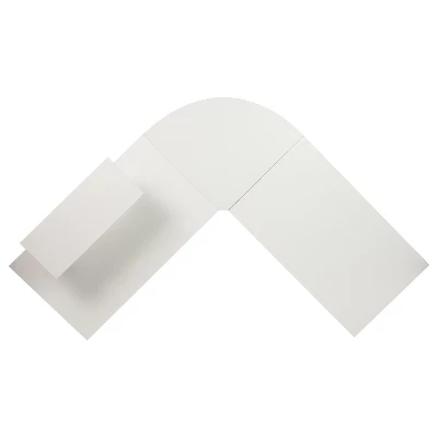 Flash Furniture L-Shaped Desk 71.5" Computer Corner Desk, Home Office Corner Desk, Gaming Desk, Space Saving, Easy To Assemble 7 Flash Furniture L-Shaped Desk 71.5" Computer Corner Desk, Home Office Corner Desk, Gaming Desk, Space Saving, Easy To Assemble - Image 6