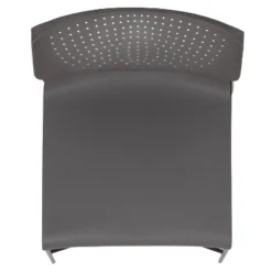 Flash Furniture HERCULES Series 661 Lb. Capacity Gray Full Back Stack Chair With Black Powder Coated Frame 20 Flash Furniture HERCULES Series 661 Lb. Capacity Gray Full Back Stack Chair With Black Powder Coated Frame -Flash Furniture GUEST 9245aa0d fd23 4286 81b8 7532a1513d2f