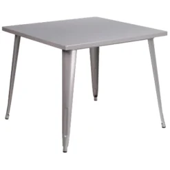 Flash Furniture Commercial Grade 35.5" Square Metal Indoor-Outdoor Table -Flash Furniture GUEST 9602002b 0cc3 4045 82cc bd417ac42399