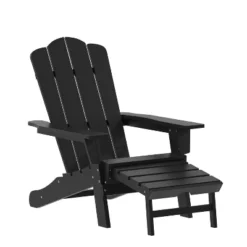 Flash Furniture Halifax HDPE Adirondack Chair With Cup Holder And Pull Out Ottoman, All-Weather HDPE Indoor/Outdoor Lounge Chair 26 Flash Furniture Halifax HDPE Adirondack Chair With Cup Holder And Pull Out Ottoman, All-Weather HDPE Indoor/Outdoor Lounge Chair -Flash Furniture GUEST 999bb88d a847 410d 9890 1e8432fdc1cd