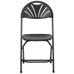 Flash Furniture 8 Pack HERCULES Series 650 Lb. Capacity Plastic Fan Back Folding Chair -Flash Furniture GUEST 99f1f276 a299 44bd 91c0 2085e3fda2f9