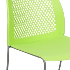 Flash Furniture HERCULES Series 661 Lb. Capacity Stack Chair With Air-Vent Back And Powder Coated Sled Base -Flash Furniture GUEST 9aaa1635 951a 48e9 b96c 9d478c613b6f