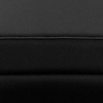 Swivel Task Chair Black Leather/Mesh - Flash Furniture 9 Swivel Task Chair Black Leather/Mesh - Flash Furniture - Image 7