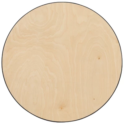 Flash Furniture 36'' Round Wood Cocktail Table With 30'' And 42'' Columns 8 Flash Furniture 36'' Round Wood Cocktail Table With 30'' And 42'' Columns - Image 6