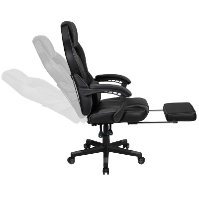 Flash Furniture X40 Gaming Chair Racing Ergonomic Computer Chair With Fully Reclining Back/Arms, Slide-Out Footrest, Massaging Lumbar 11 Flash Furniture X40 Gaming Chair Racing Ergonomic Computer Chair With Fully Reclining Back/Arms, Slide-Out Footrest, Massaging Lumbar - Image 9