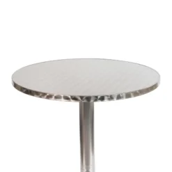 Flash Furniture 23.5" Round Aluminum Indoor-Outdoor Bar Height Table -Flash Furniture GUEST 9effdfd2 6ea4 48b7 ba8c 7a5608592d57