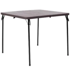 Flash Furniture 2.83-Foot Square Bi-Fold Plastic Folding Table With Carrying Handle 25 Flash Furniture 2.83-Foot Square Bi-Fold Plastic Folding Table With Carrying Handle -Flash Furniture GUEST 9f98358d f3cd 4f4b b42d d1f68395793a