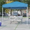 Flash Furniture 8'x8' Pop Up Event Canopy Tent With Carry Bag And Folding Bench Set - Portable Tailgate, Camping, Event Set -Flash Furniture GUEST a05fc621 93fb 4ec3 b811 73dcdc165049