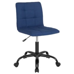 Flash Furniture Sorrento Home And Office Armless Task Office Chair With Tufted Back/Seat -Flash Furniture GUEST a15415c8 fc60 483a 9797 36d4a1ea3b44
