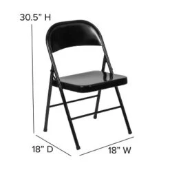 Flash Furniture 4 Pack HERCULES Series Double Braced Metal Folding Chair 17 Flash Furniture 4 Pack HERCULES Series Double Braced Metal Folding Chair -Flash Furniture GUEST a4bd51ae edbb 491a 9b39 4dcc919fe1cc