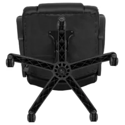 Flash Furniture Flash Fundamentals Big & Tall 400 Lb. Rated LeatherSoft Swivel Office Chair With Padded Arms -Flash Furniture GUEST a56cb08f 9b9c 4999 ac4f 9f4f8b119b5b