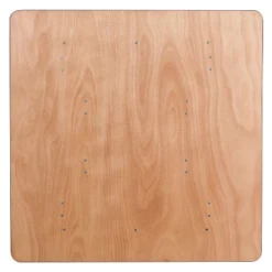 Flash Furniture 4-Foot Square Wood Folding Banquet Table -Flash Furniture GUEST a6168a85 b406 4fe3 a793 bbe0fae8325d