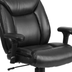 Flash Furniture HERCULES Series Big & Tall 400 Lb. Rated Swivel Ergonomic Task Office Chair With Deep Tufted Seating And Adjustable Arms -Flash Furniture GUEST a73118ec 862f 4cb2 8cbd 55cfa58cbaa3